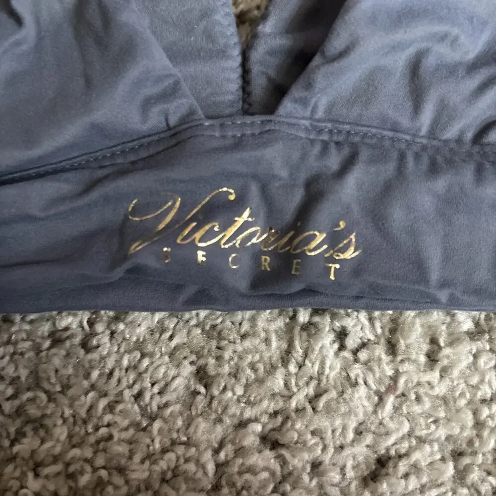 Victoria's Secret Grey Unlined Sports Bra Size Large